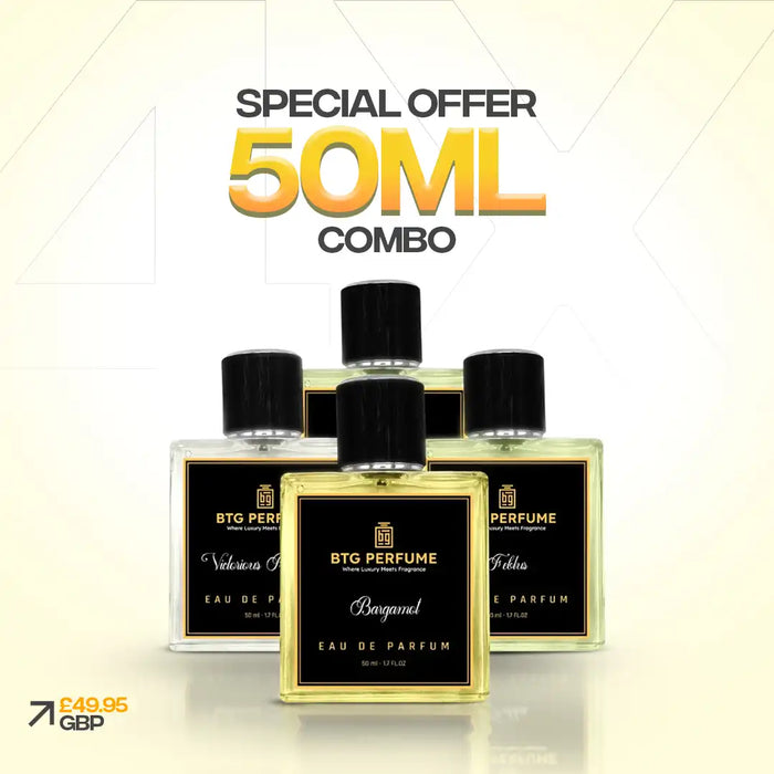 SPECIAL OFFER ANY 4X 50ML BOTTLES