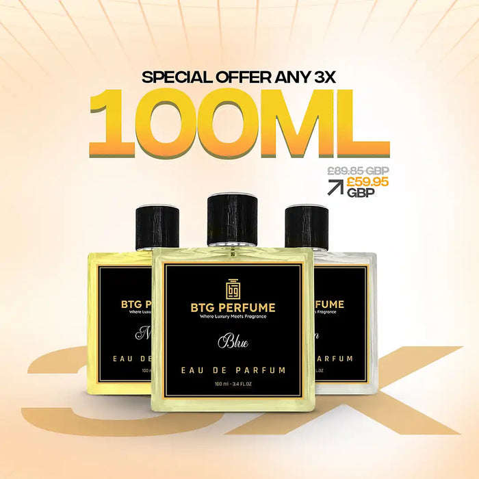 SPECIAL OFFER ANY 3X 100ML BOTTLES